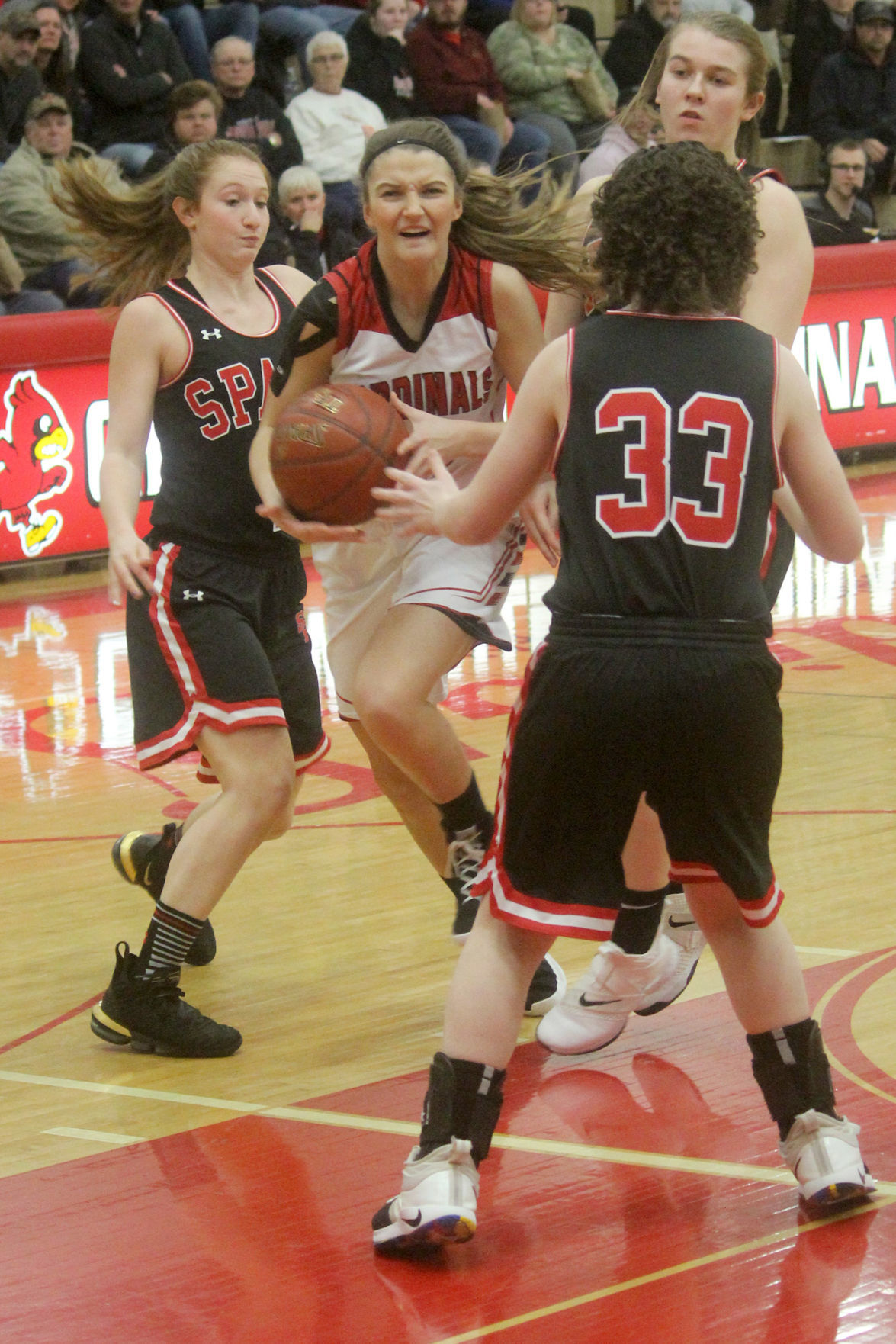 Stevens Point at Chi-Hi girls basketball 2-26-19